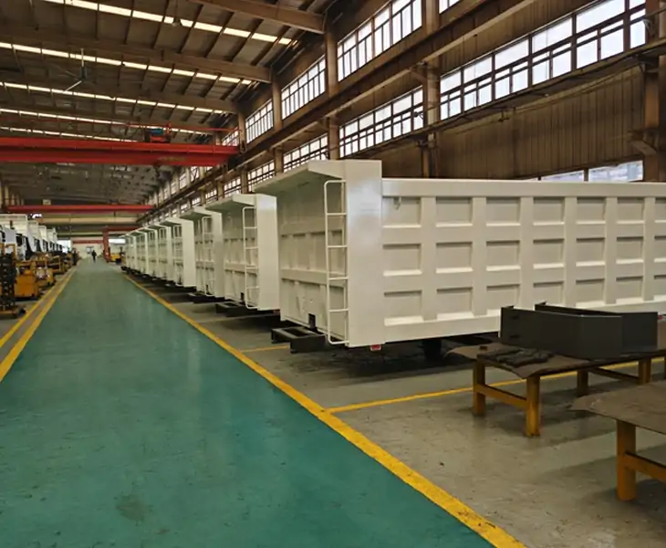 Dump truck Production Line Overview 4