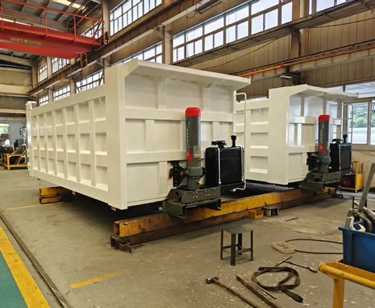 Dump truck Production Line Overview