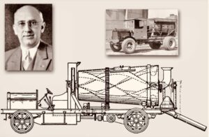 Stephen Stepanian et son invention : le camion-bétonnière